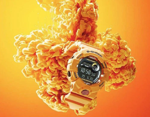 RELOJ DIGITAL PARA HOMBRE CASIO G-SHOCK GBD-800-4DR - ROJO