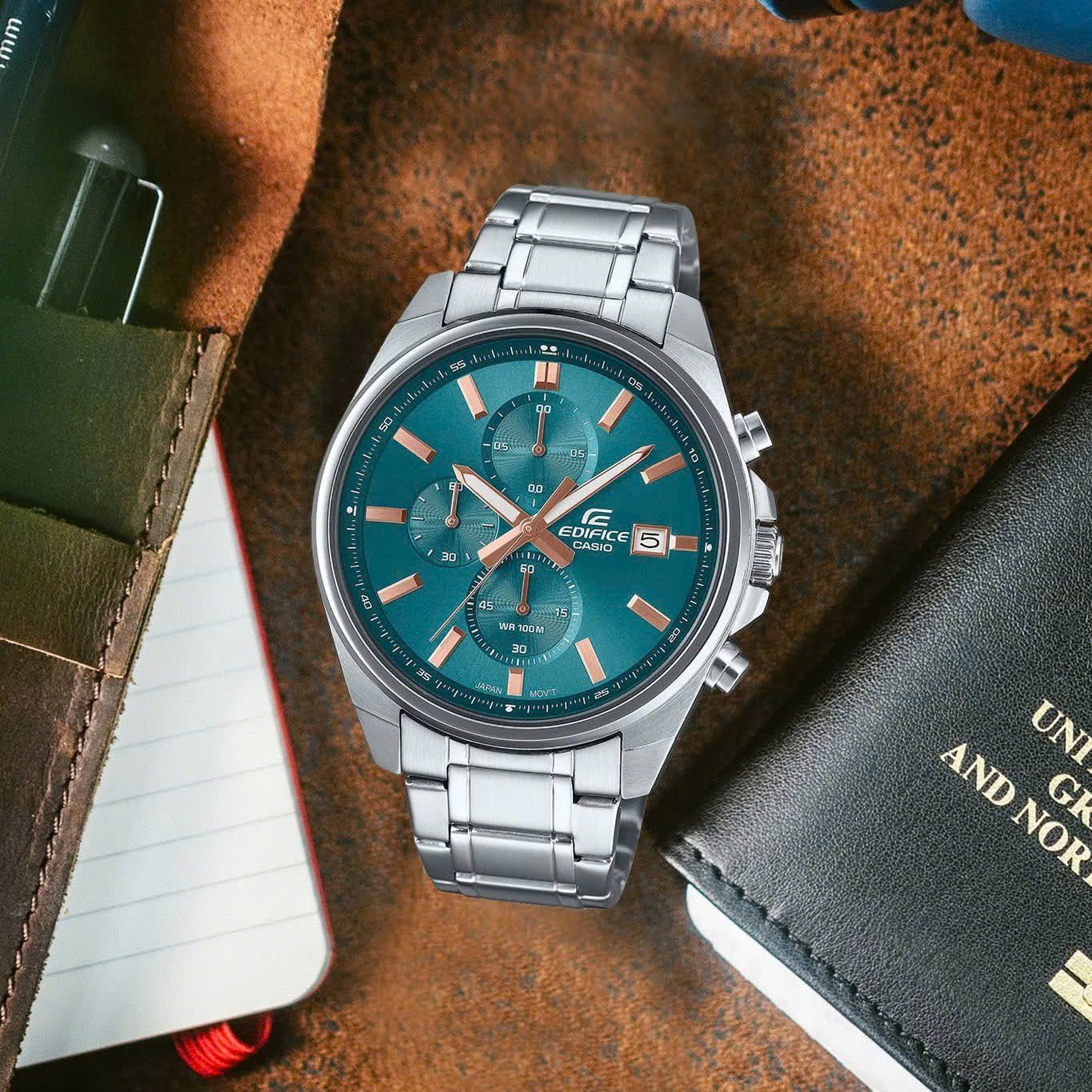 RELOJ PARA HOMBRE CASIO EDIFICE EFV-610DE-2AUDF - AZUL