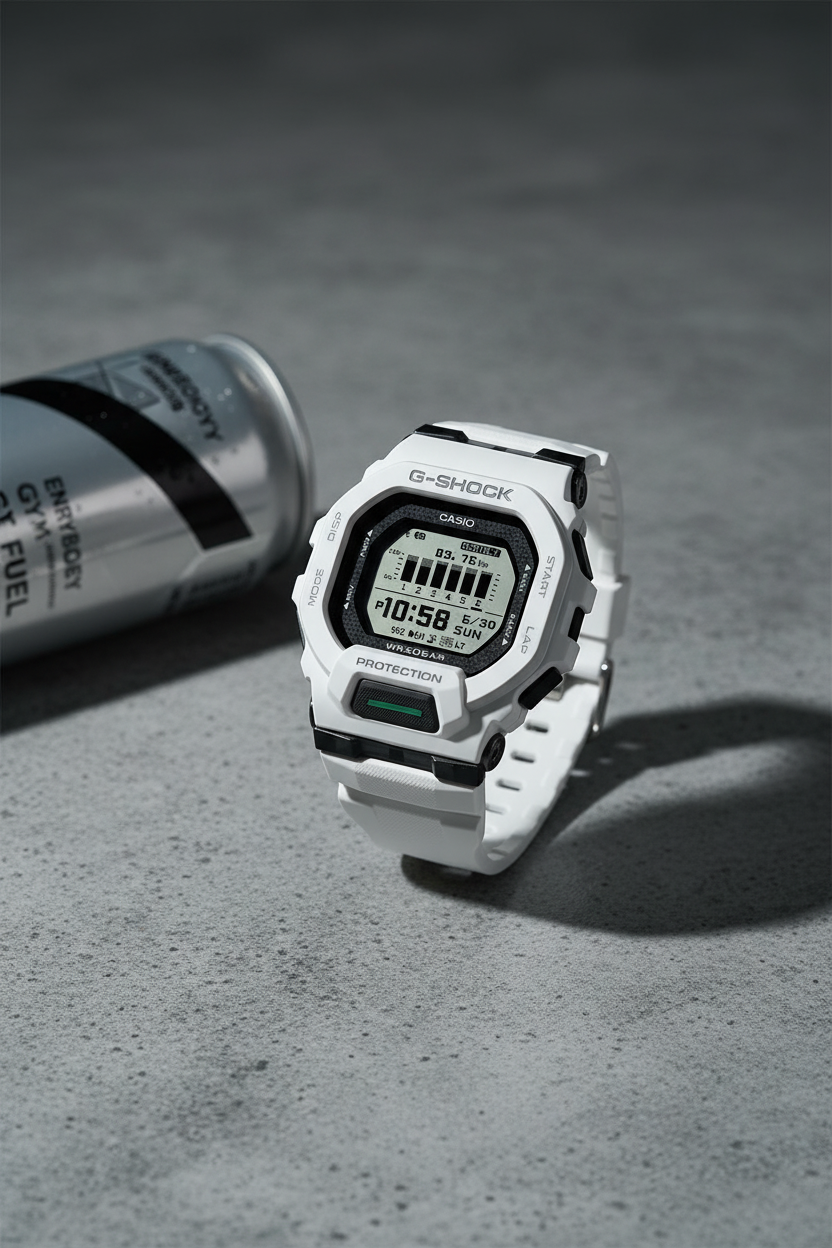 GBD-200-7DR RELOJ CASIO G-SHOCK - BLANCO