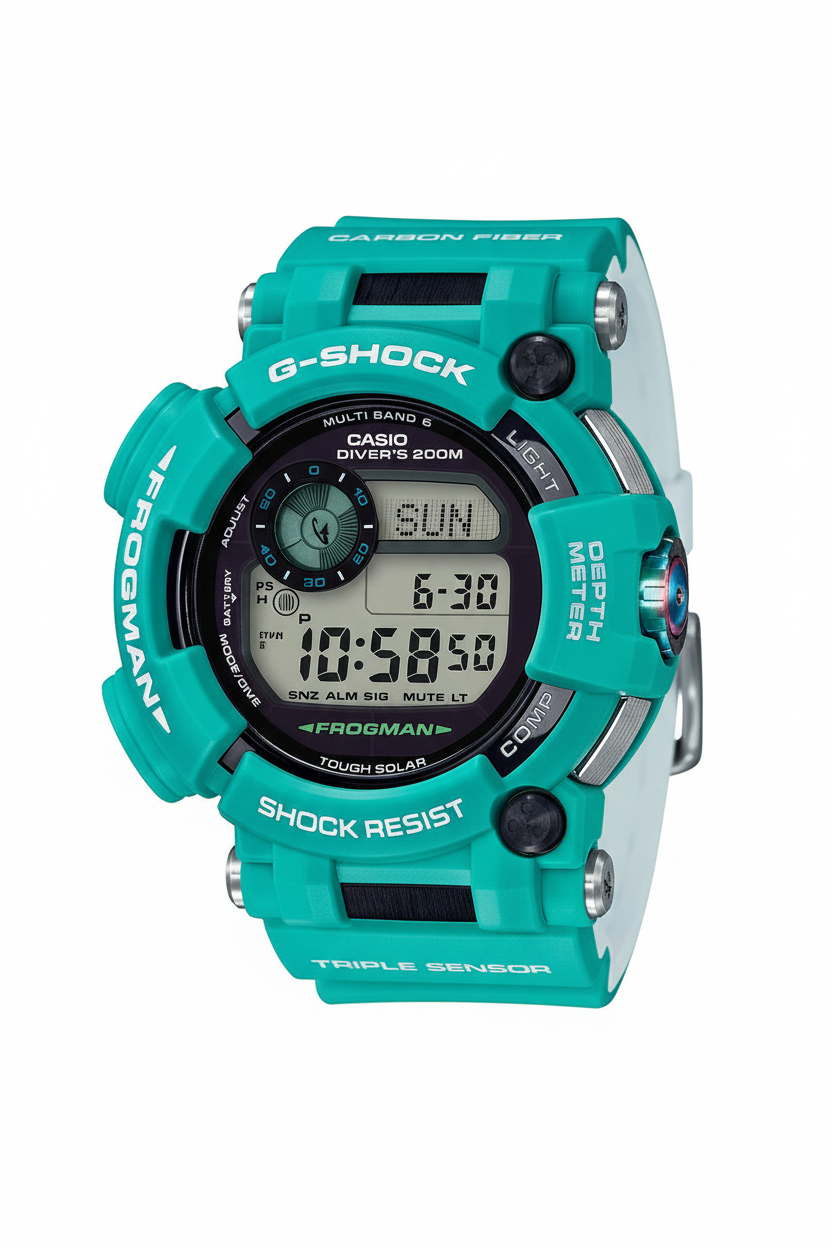 Casio G-Shock GWF-D1000MB-3DR - fondo blanco limpio