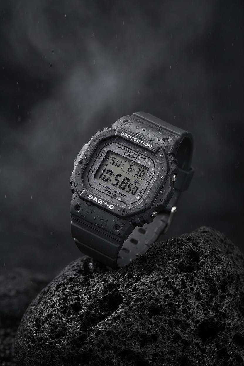 RELOJ PARA MUJER CASIO BABY-G BGD-565SC-1DR - NEGRO