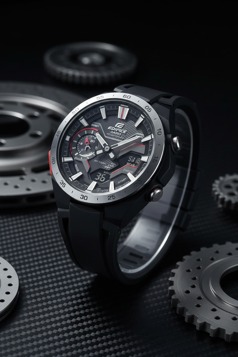 Casio Edifice ECB-2200P-1ADF - carbono premium