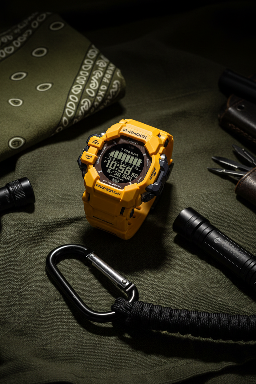 Casio G-Shock GPR-H1000-9DR - lona táctico