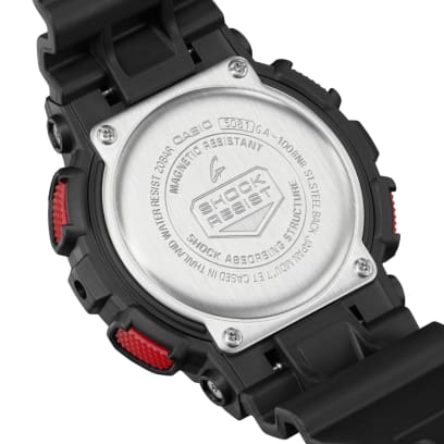 RELOJ ANÁLOGO DIGITAL PARA HOMBRE CASIO G-SHOCK GA-100BNR-1ADR - NEGRO