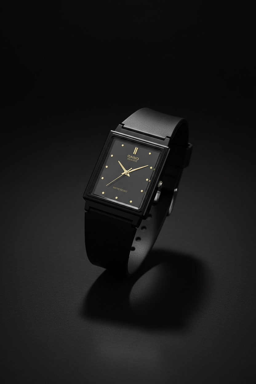 Casio MQ-38-1ADF - monocromo moderno