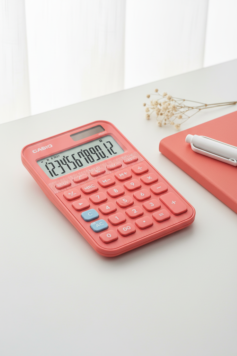 CALCULADORA CASIO - MI ESTILO MS-20YC-CL-W-DP