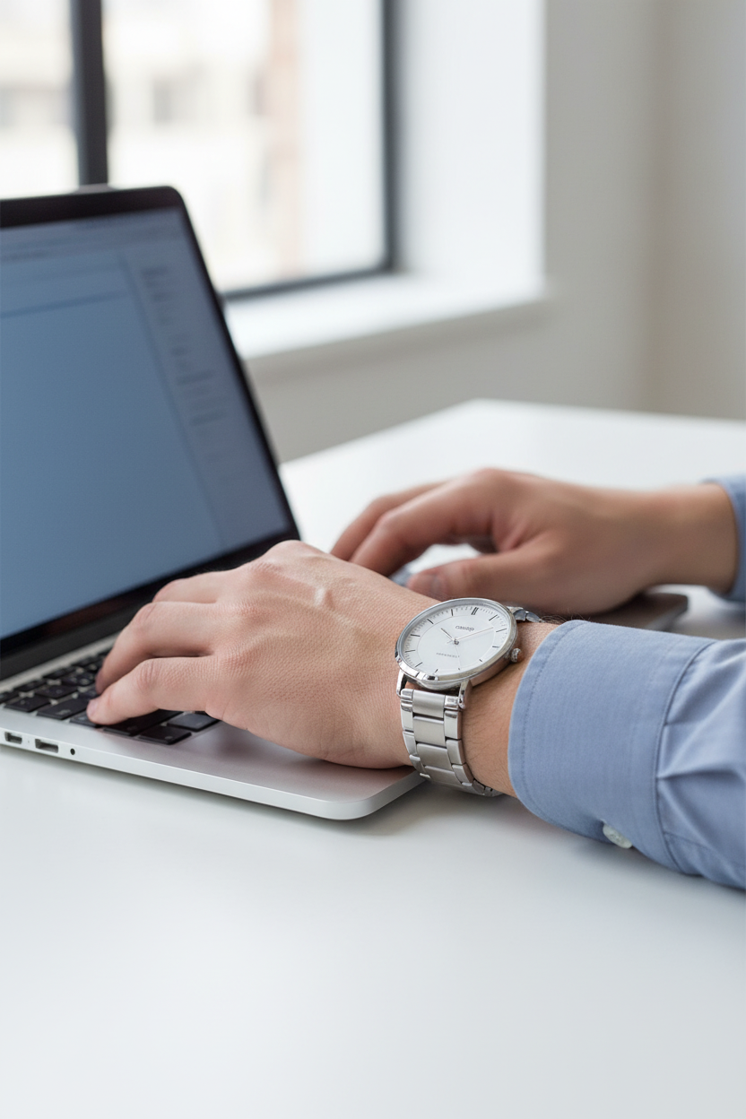 Lifestyle - Home office escritorio blanco minimalista