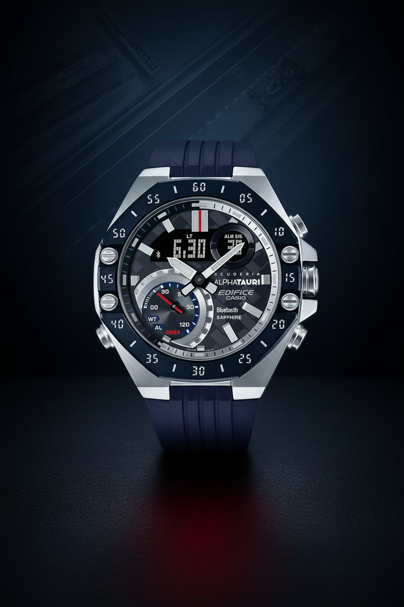 RELOJ ANALÓGICO-DIGITAL PARA HOMBRE CASIO EDIFICE ECB-10AT-1ADR - EDICIÓN LIMITADA