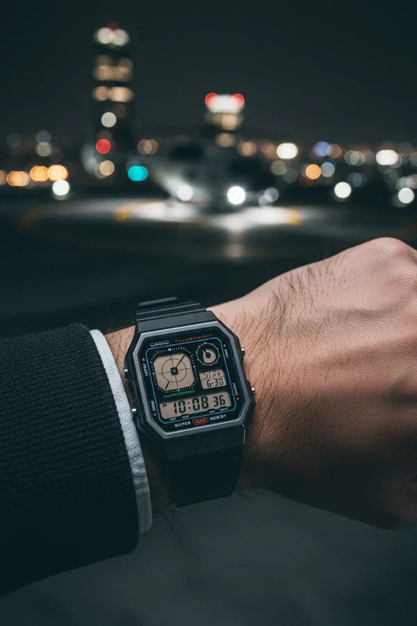 RELOJ CASIO VINTAGE A130WEGG-1ADF - NEGRO