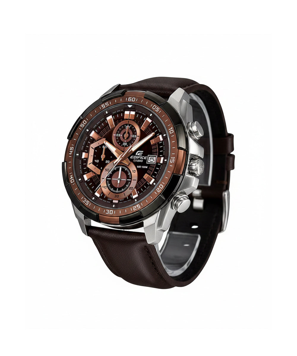 RELOJ ANALÓGICO PARA HOMBRE CASIO EDIFICE EFR-539L-5AVUDF - MARRÓN