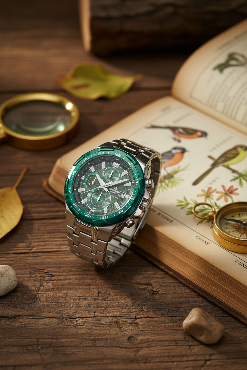 EFR-539DE-3AVUDF RELOJ PARA HOMBRE CASIO EDIFICE - VERDE