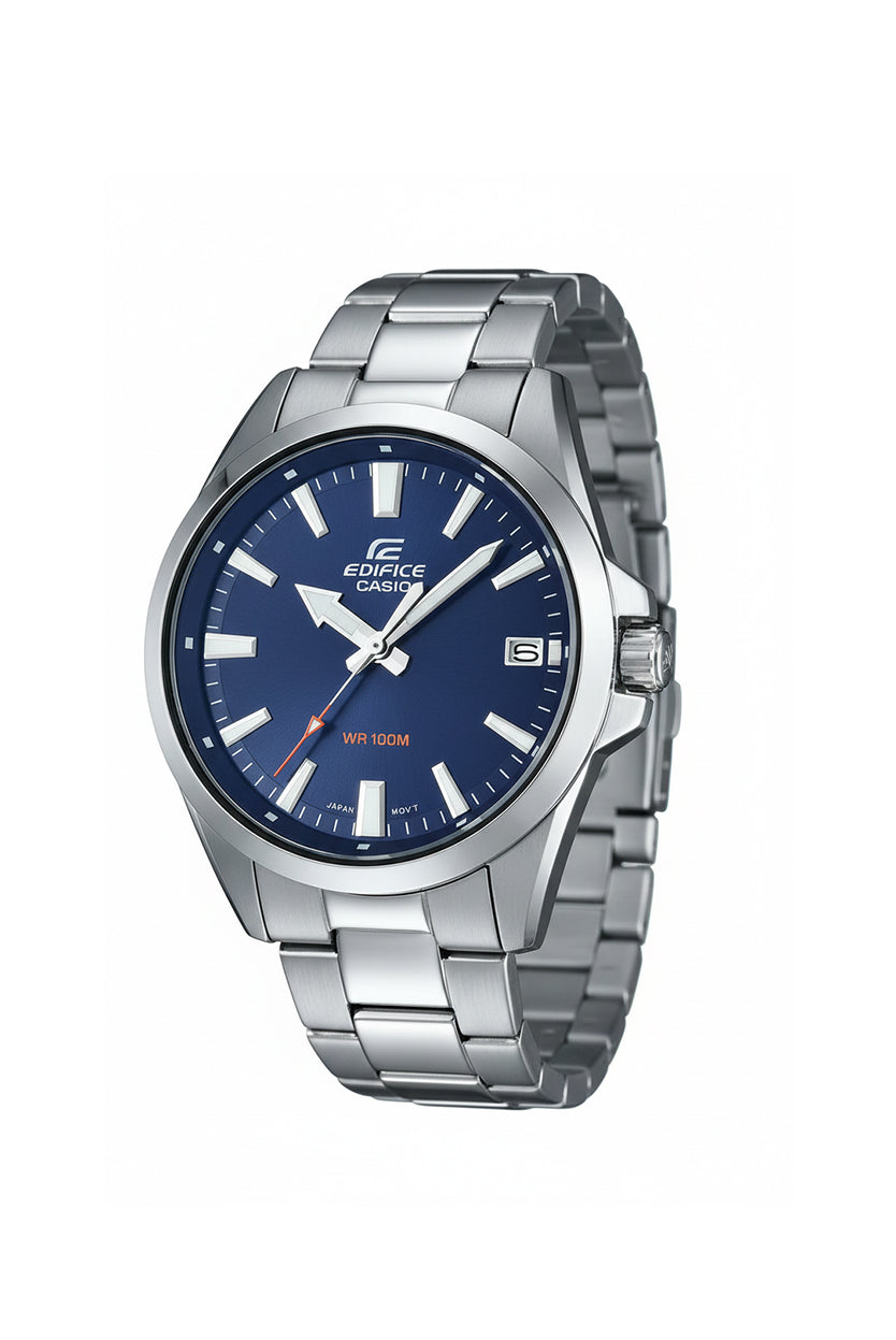RELOJ ANALÓGICO PARA HOMBRE CASIO EDIFICE EFV-100D-2AVUDF - PLATEADO