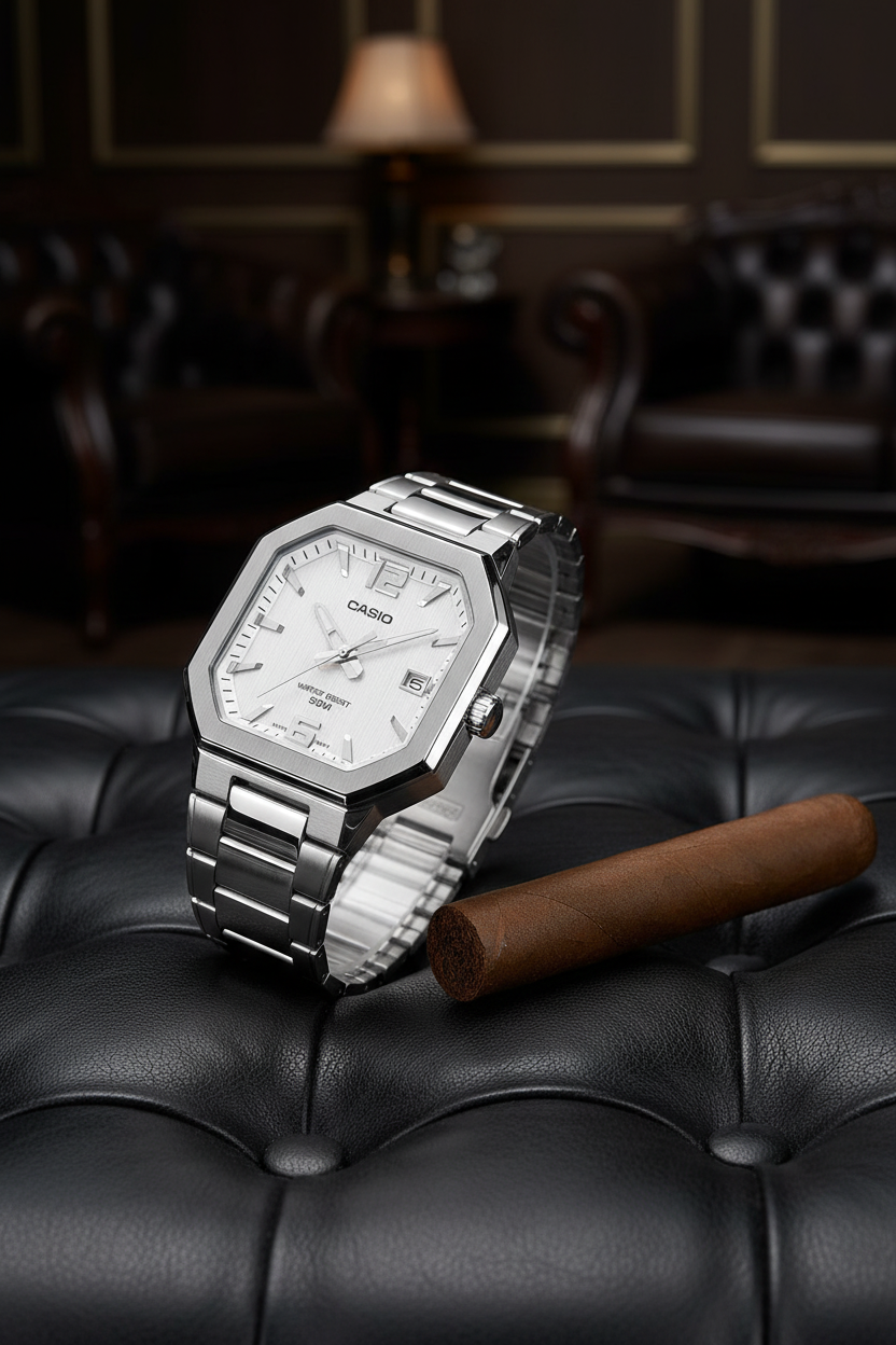 MTP-B195D-7AVDF RELOJ PARA HOMBRE CASIO - BLANCO