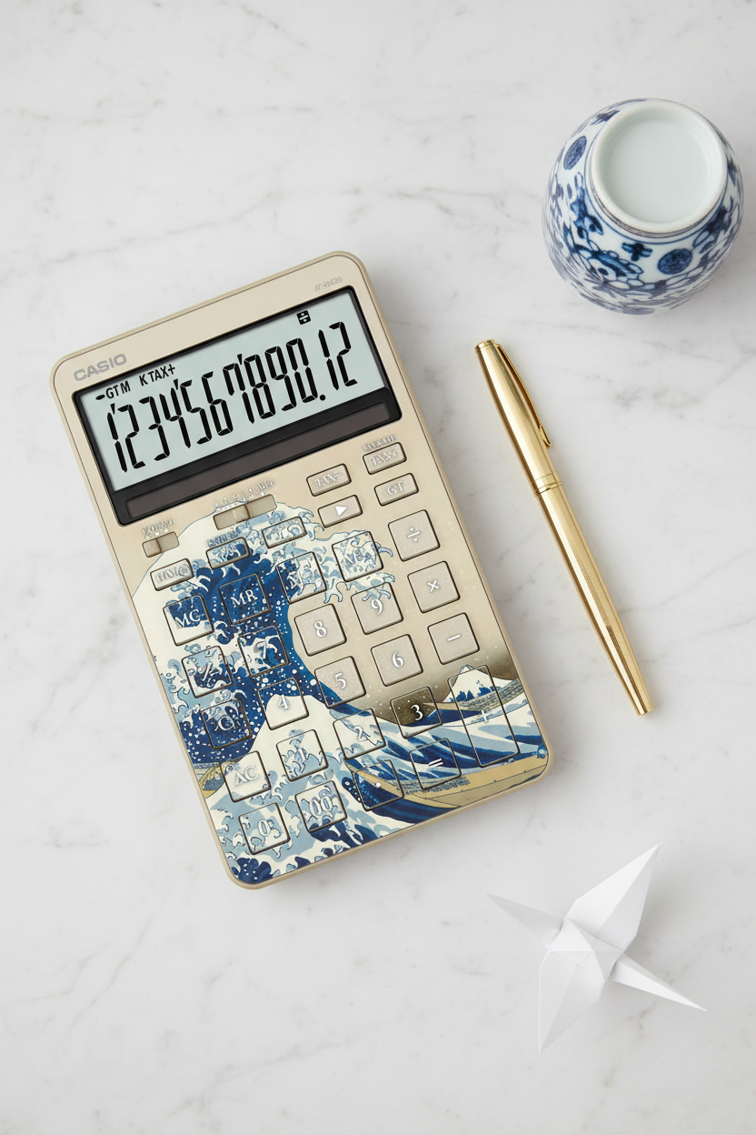 CALCULADORA CASIO JF-M200-TJ-KHK-WDP