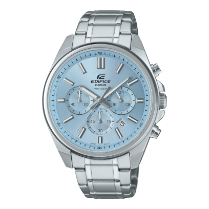 RELOJ ANALÓGICO PARA HOMBRE CASIO EDIFICE EFV-650D-2BVUDF - PLATEADO