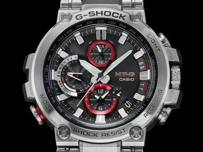 RELOJ ANÁLOGO DIGITAL PARA HOMBRE CASIO G-SHOCK MTG-B1000D-1ADR - PLATEADO