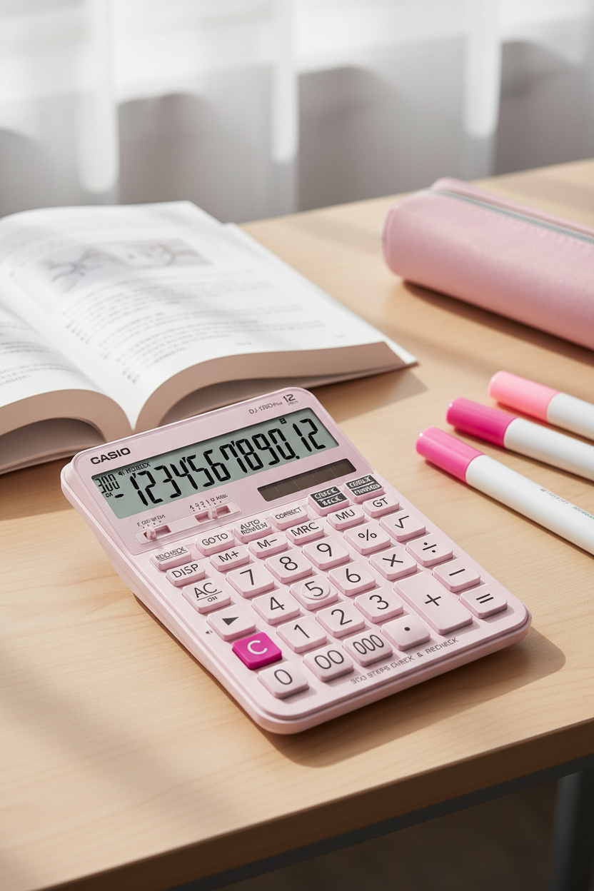 CALCULADORA CASIO - MI ESTILO DJ-120DPLUSPKWADP