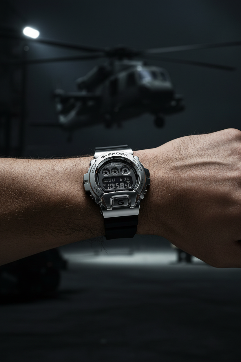 RELOJ CASIO G-SHOCK GM-6900U-1DR - NEGRO