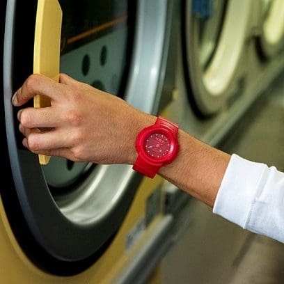 RELOJ ANÁLOGO DIGITAL PARA HOMBRE CASIO G-SHOCK AW-500BB-4EDR - ROJO