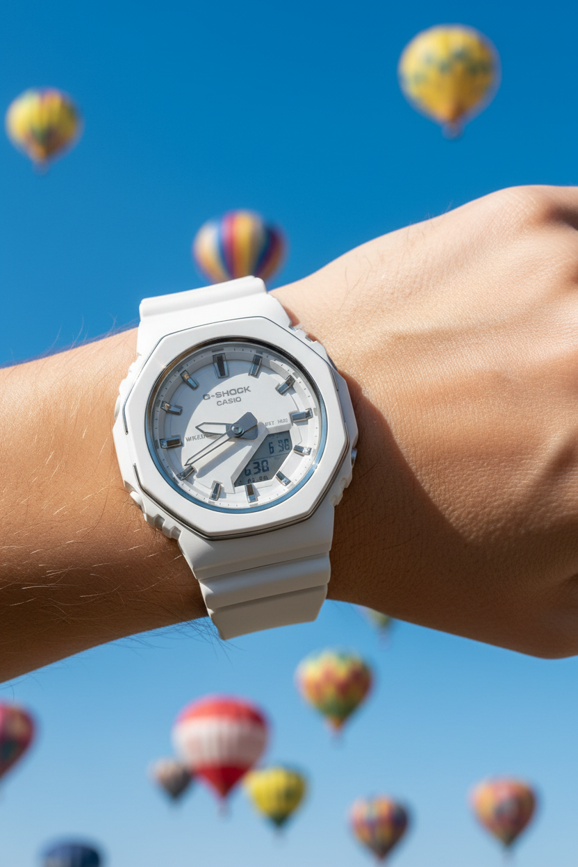 RELOJ CASIO G-SHOCK GMA-P2110-7ADR - BLANCO