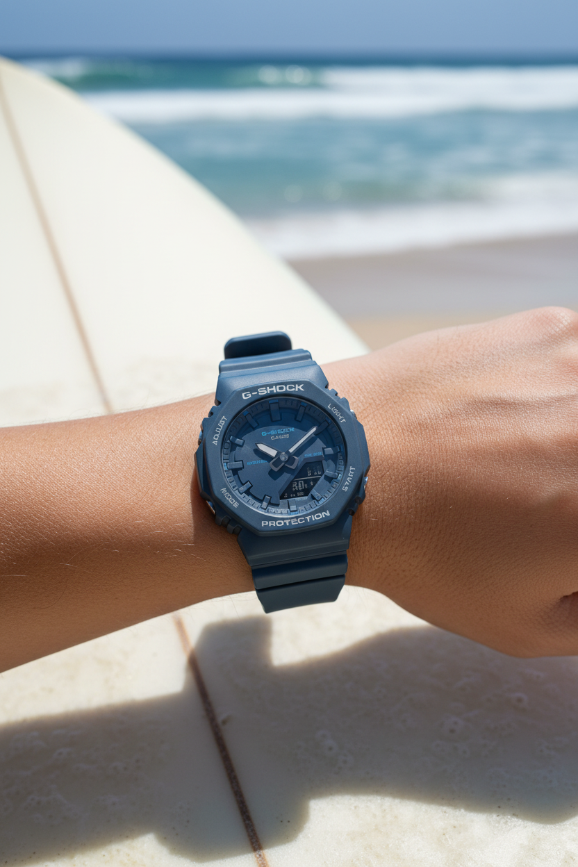 RELOJ PARA MUJER CASIO GMA-P2100BA-2ADR - AZUL