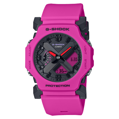 RELOJ ANÁLOGO DIGITAL PARA HOMBRE CASIO G-SHOCK GA-2300-4ADR - ROJO