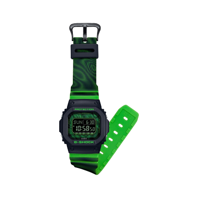 RELOJ DIGITAL PARA HOMBRE CASIO G-SHOCK DW-D5600TD-3DR - VERDE