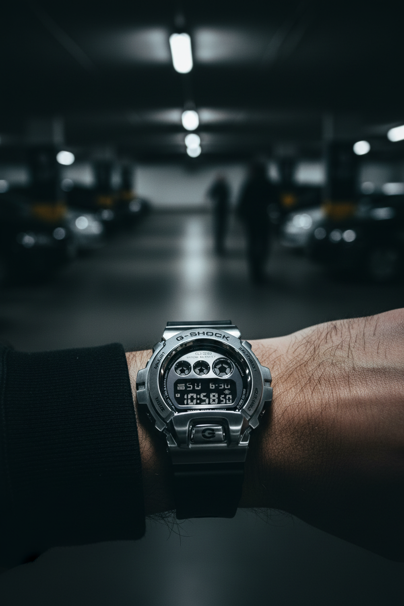 RELOJ CASIO G-SHOCK GM-6900U-1DR - NEGRO