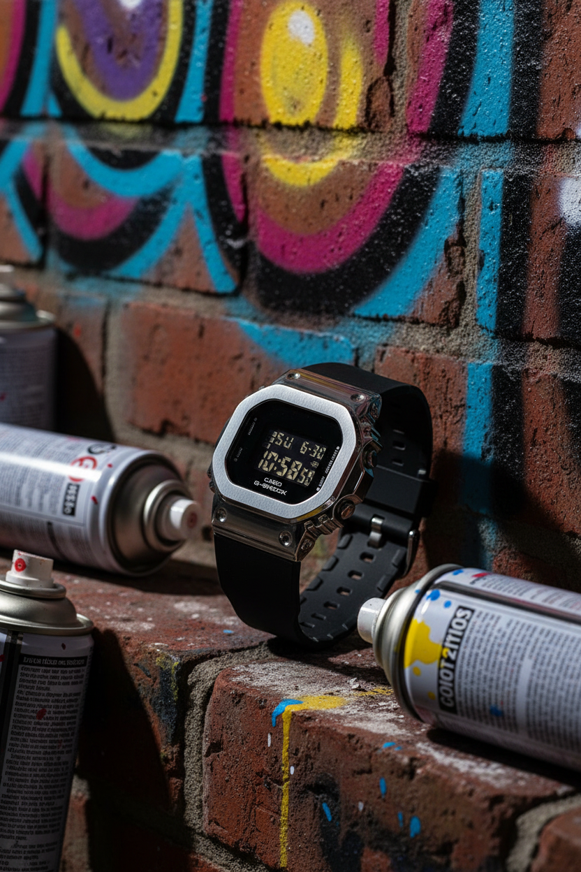 GM-S5600U-1DR RELOJ PARA MUJER CASIO G-SHOCK - NEGRO