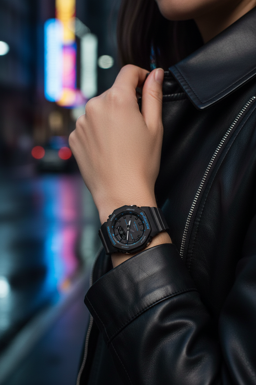GMA-P2100BA-1ADR RELOJ PARA MUJER CASIO G-SHOCK - NEGRO