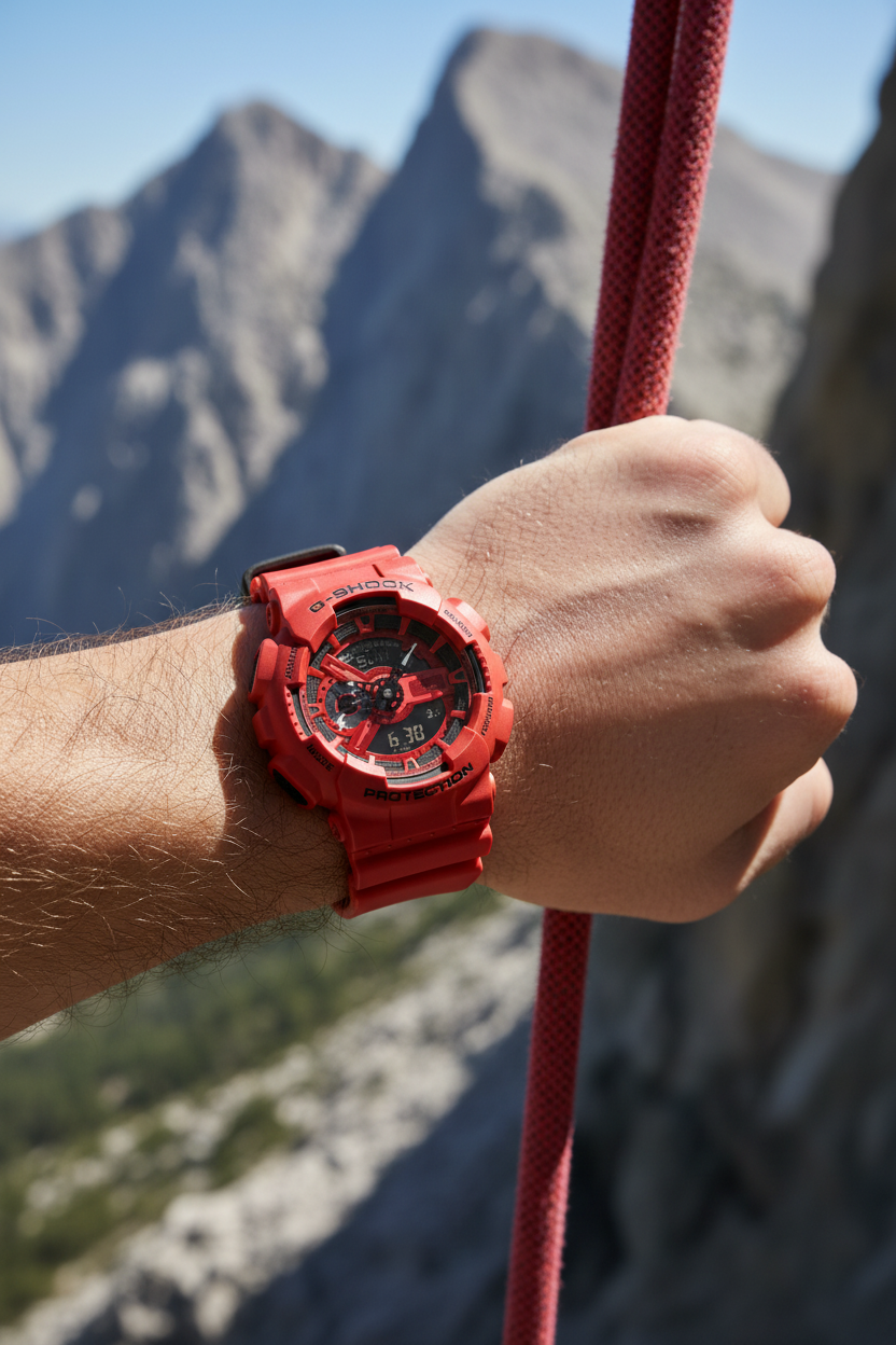 RELOJ CASIO G-SHOCK GA-110RRB-4ADR - ROJO