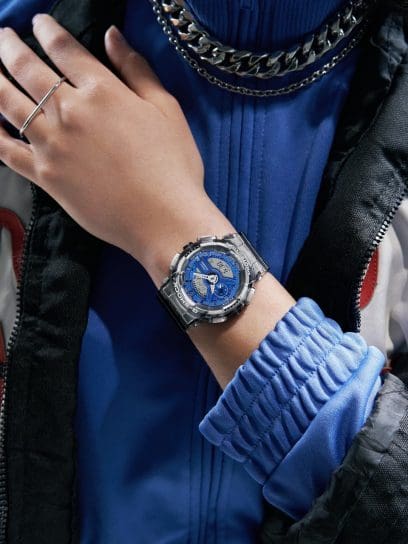 RELOJ ANÁLOGO DIGITAL PARA MUJER CASIO G-SHOCK GMA-S110TB-8ADR - GRIS