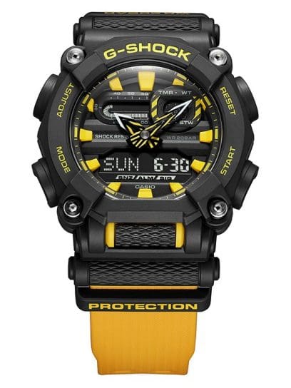 RELOJ ANÁLOGO DIGITAL PARA HOMBRE CASIO G-SHOCK GA-900A-1A9DR - NEGRO