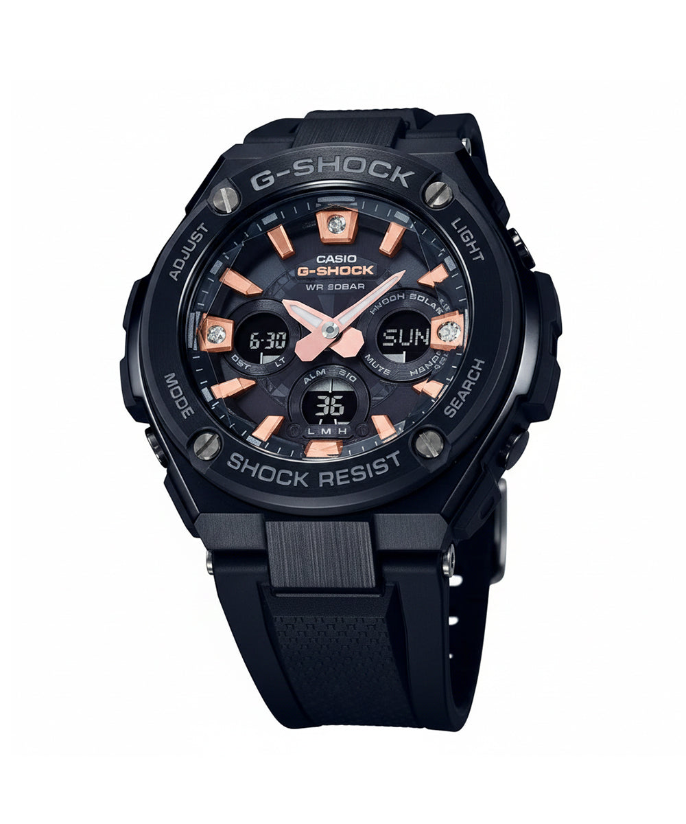 RELOJ ANÁLOGO DIGITAL PARA HOMBRE CASIO G-SHOCK GST-S310BDD-1ADR - NEGRO