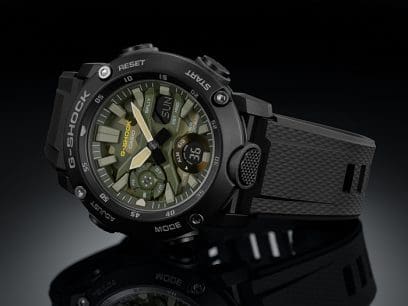 RELOJ ANÁLOGO DIGITAL PARA HOMBRE CASIO G-SHOCK GA-2000SU-1ADR - NEGRO