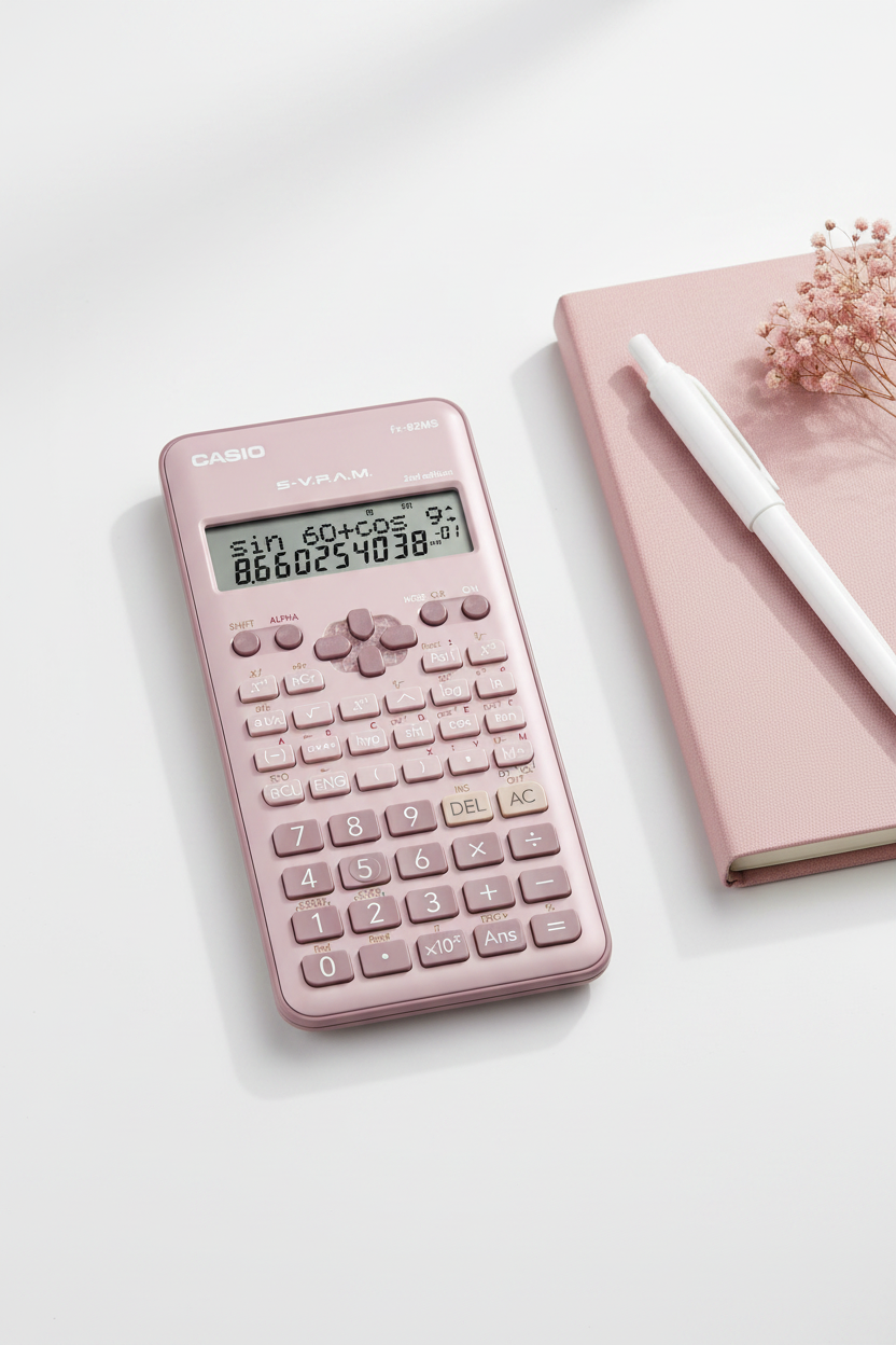 CALCULADORA CASIO - ESCUELA Y UNIVERSIDAD FX-82MS-2-PK-W-DTF