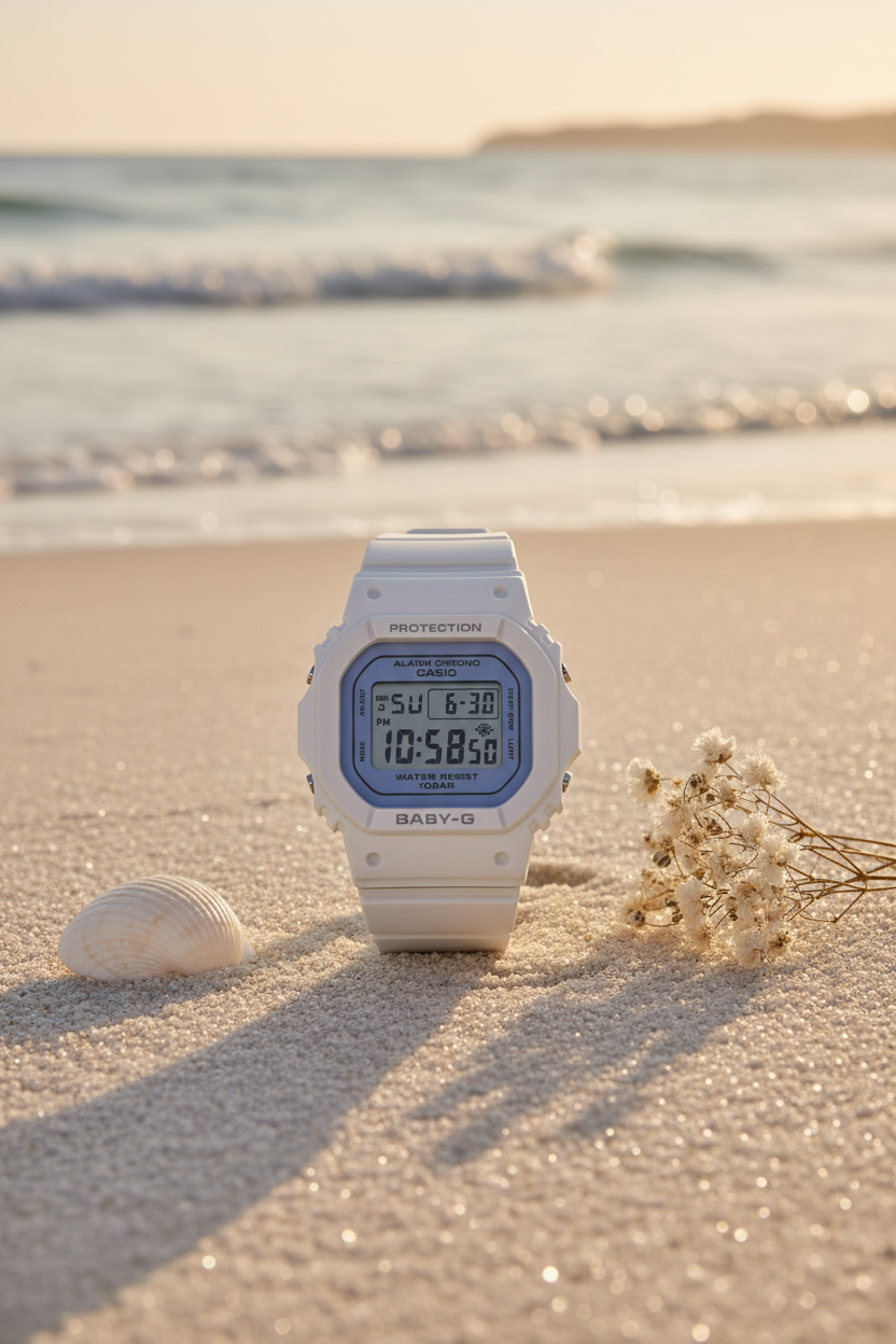 RELOJ PARA MUJER BABY-G BGD-565SC-2BDR - BLANCO