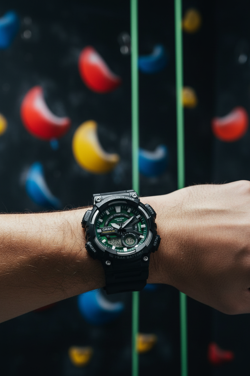 RELOJ CASIO VINTAGE AEQ-110W-3A2VDF - NEGRO