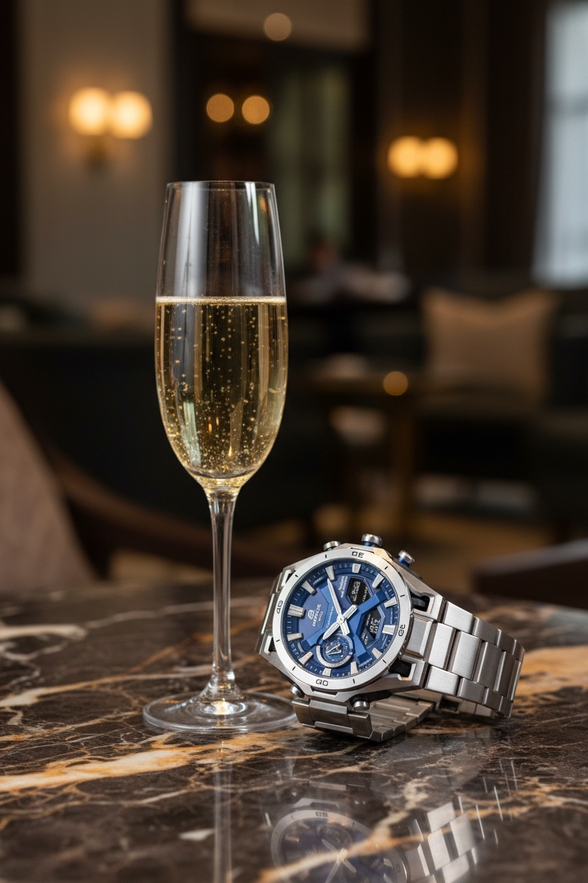 ECB-2300D-2ADF RELOJ PARA HOMBRE CASIO EDIFICE - AZUL