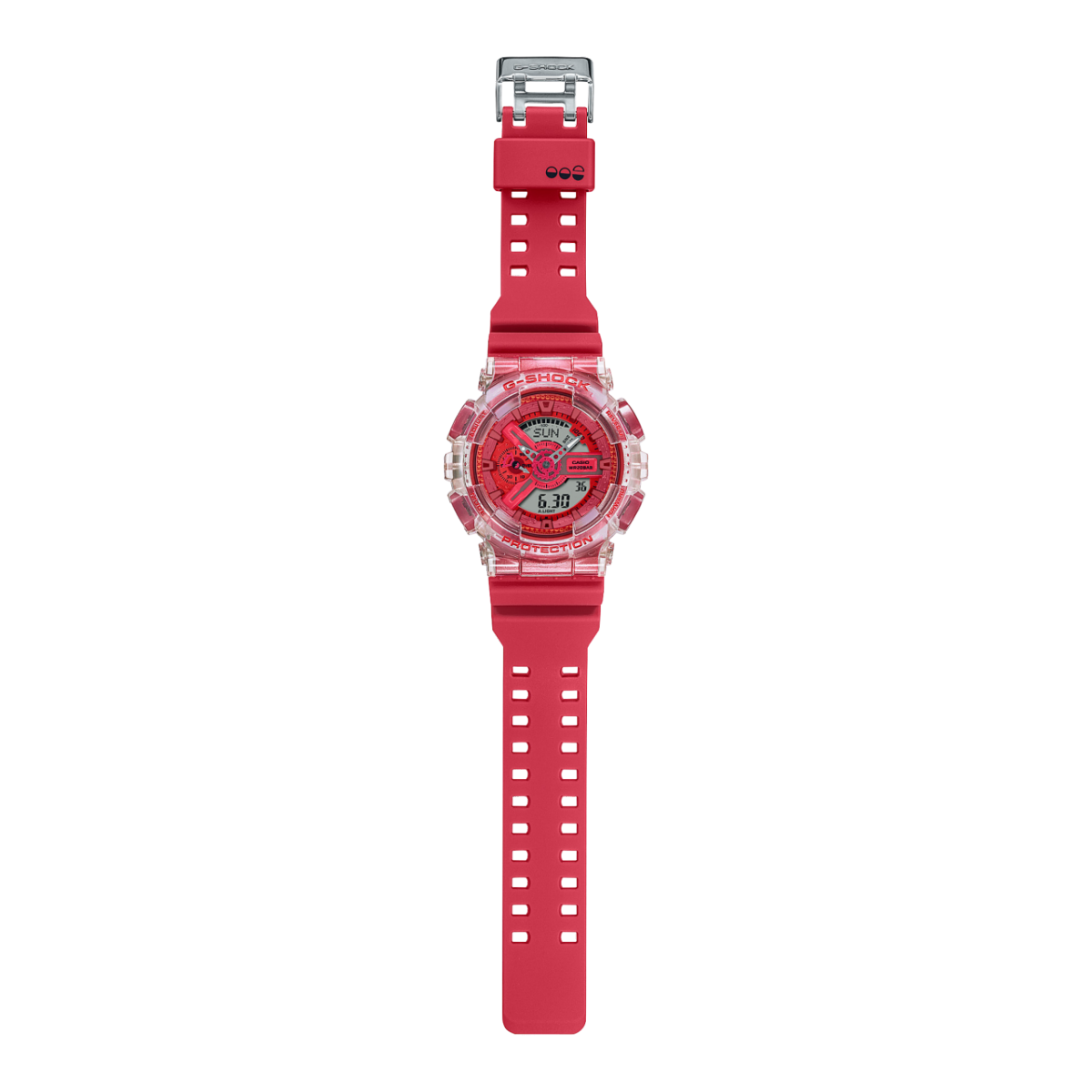 RELOJ ANÁLOGO DIGITAL PARA HOMBRE CASIO G-SHOCK GA-110GL-4ADR - ROJO