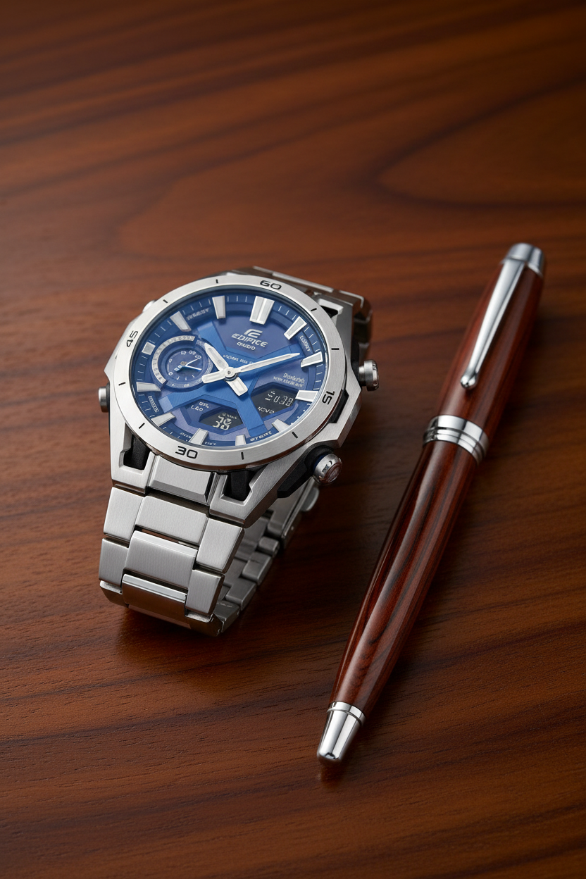 ECB-2300D-2ADF RELOJ PARA HOMBRE CASIO EDIFICE - AZUL