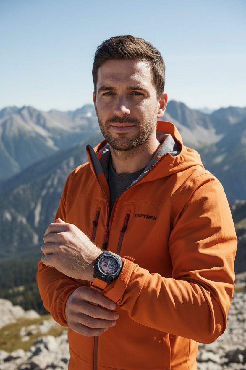 RELOJ PARA HOMBRE CASIO PROTREK PRG-69-4DR -NARANJA