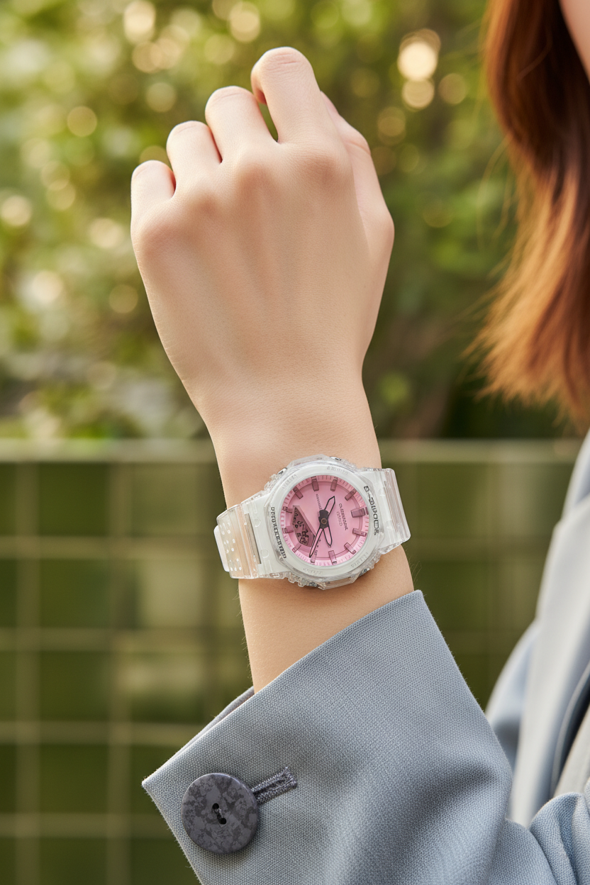 GMA-P2100SR-7ADR RELOJ PARA MUJER CASIO G-SHOCK BLANCO