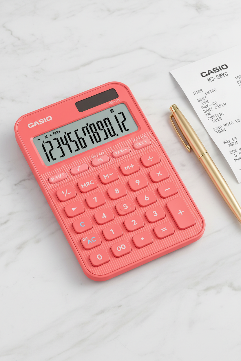 CALCULADORA CASIO - MI ESTILO MS-20YC-CL-W-DP