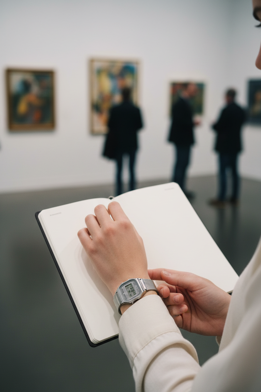 A158WEM-7DF RELOJ CASIO VINTAGE - PLATEADO