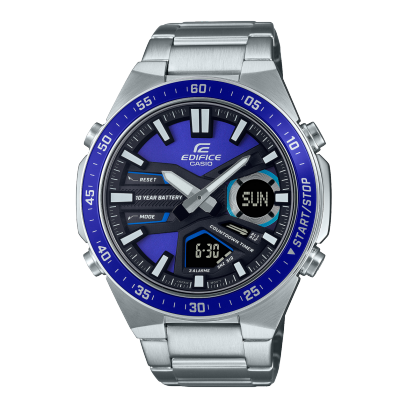 RELOJ ANALÓGICO-DIGITAL PARA HOMBRE CASIO EDIFICE EFV-C110D-2AVDF - PLATEADO