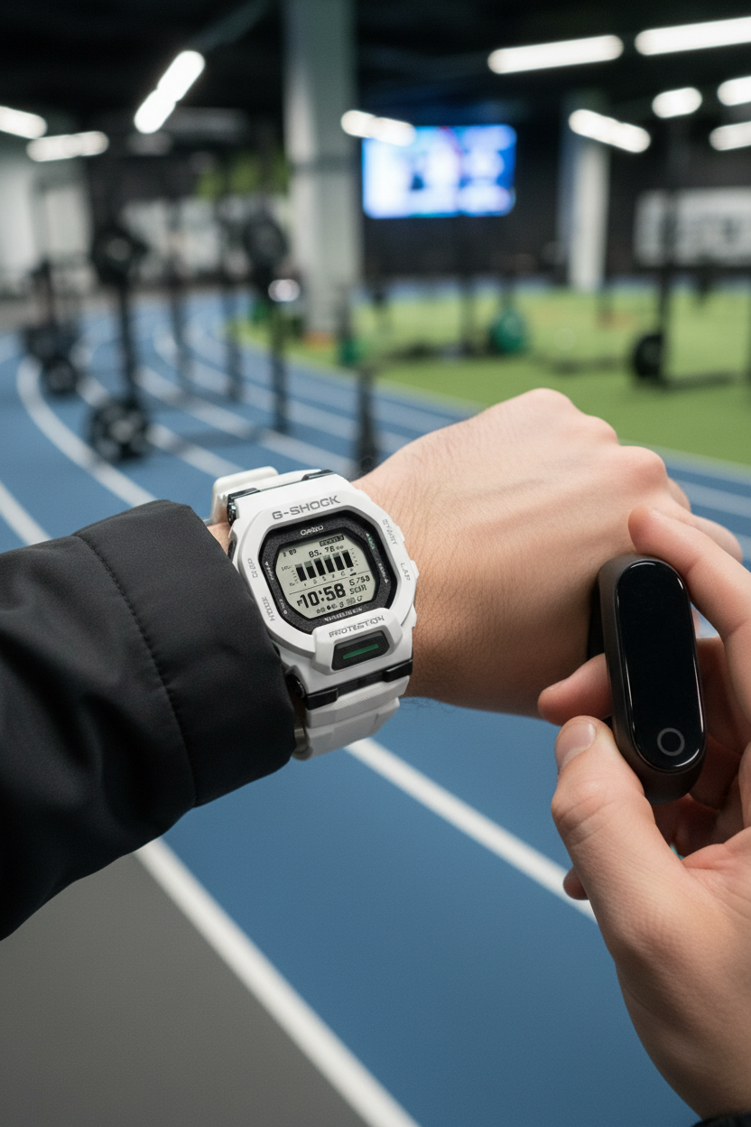 GBD-200-7DR RELOJ CASIO G-SHOCK - BLANCO