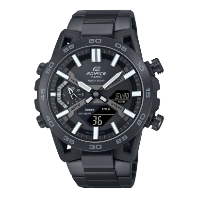 RELOJ ANALÓGICO-DIGITAL PARA HOMBRE CASIO EDIFICE ECB-2000DC-1BDF - NEGRO