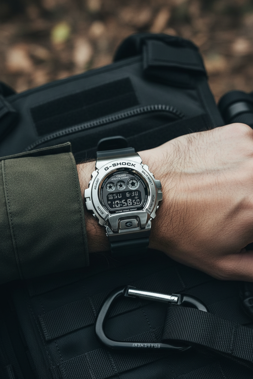 RELOJ CASIO G-SHOCK GM-6900U-1DR - NEGRO