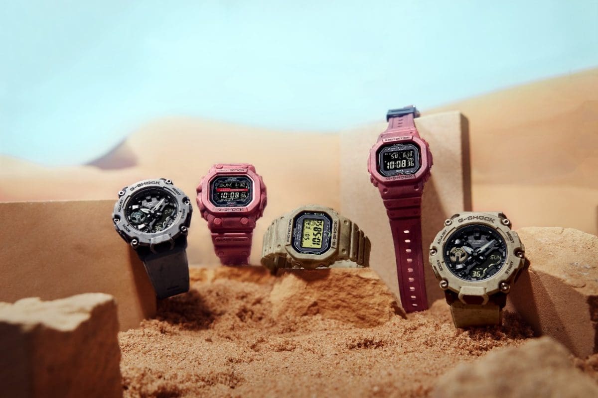 RELOJ DIGITAL PARA HOMBRE CASIO G-SHOCK GX-56SL-4DR - ROJO